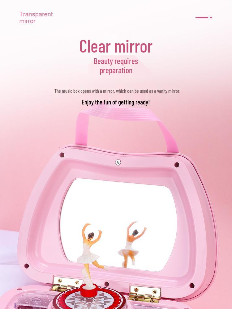 Carillon con Ballerina Rotante per Bambini Piccoli - Regalo Perfetto per Compleanni e Capodanno