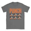 Unisex Kvinnor Grafiskt Tryckt Team Punch Punch the monkey Babyapa som Håller Gosedjur T-shirt Bomulls-T-shirts Kläder