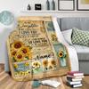 Love For Daughter Customize Your Name Blanket Used For Chair Office Sofa Bed Camping Soft And Warm Giving Friends And Relatives Birthday Graduation