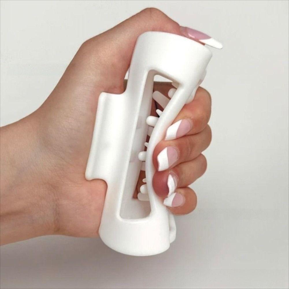 Soft Unsnappable Claw Clip Comfortable Hair Clips Non-Slip Matte Barrettes  for Thick or Fine Hair