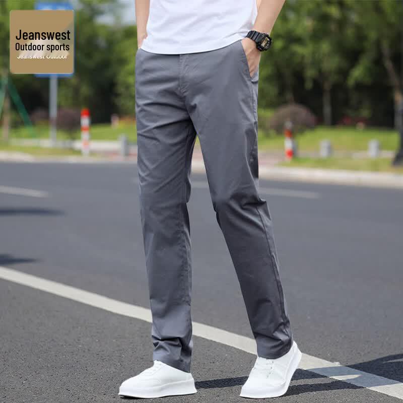Jeanswest Outdoor Men's Slim Fit Straight Leg Casual Pants