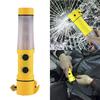 4 In 1 Car Window Breaker Safety Belt Cutter Flashlight LED Signal Light Emergency Sersonal Safety First Aid Self-Rescue Tool
