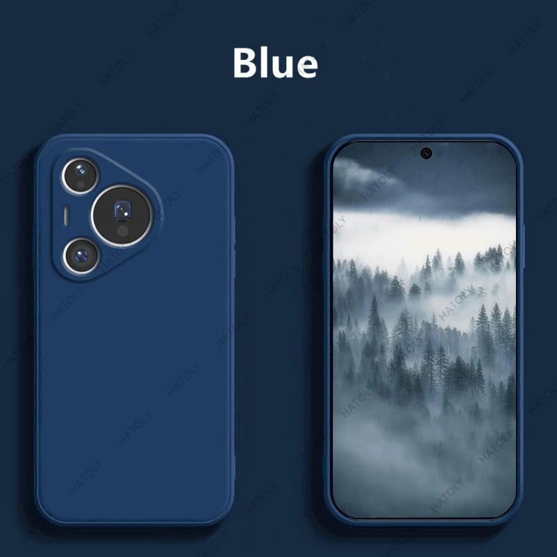 Liquid Silicone Case For Huawei Pura 80 Pro For Huawei Pura 80 Pro Cover TPU Shockproof Protective Phone Cover Pura 80 Ultra 5G