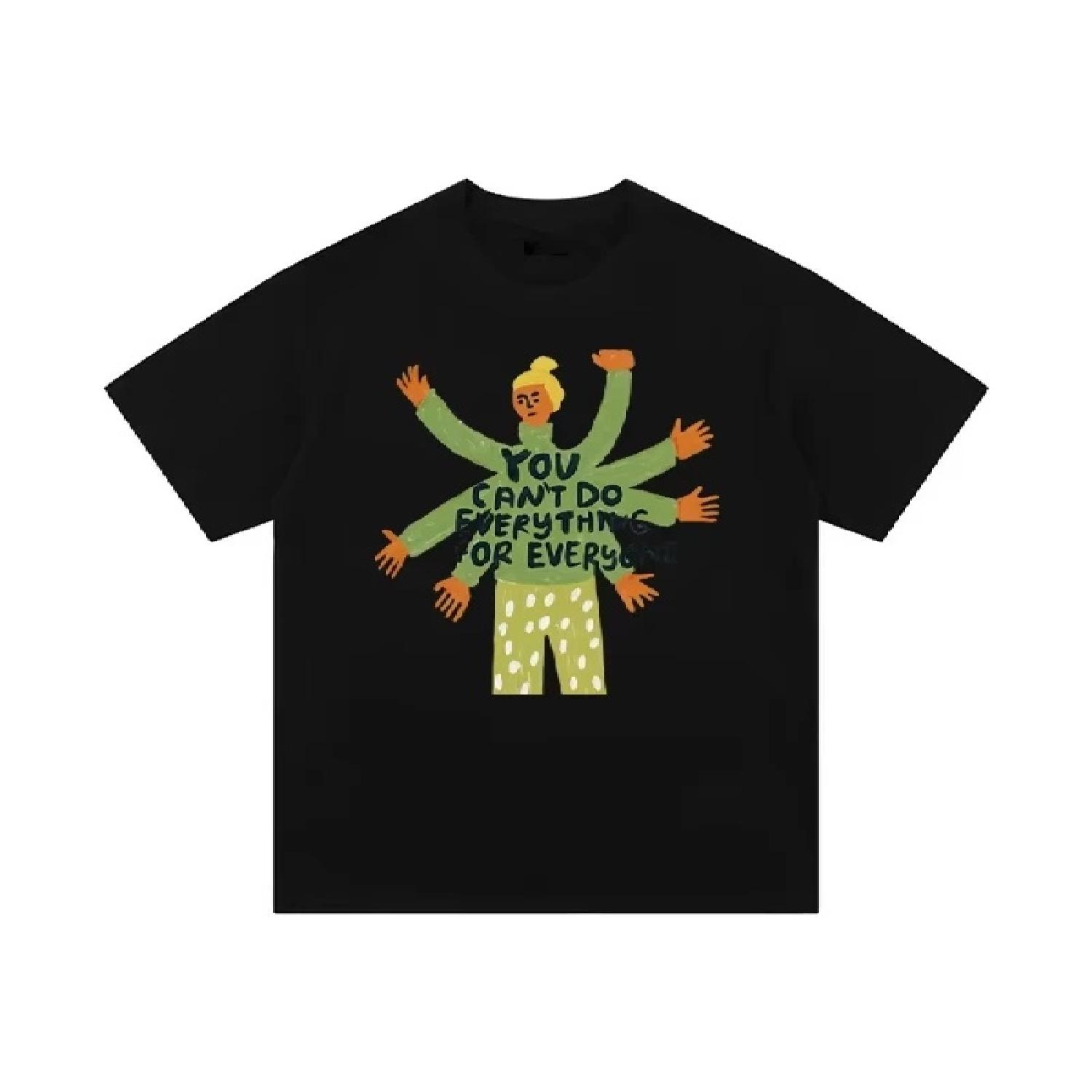 

Fashion Summer clothes Illustration Art Design Sense Classic Casual Printed Short Sleeved Kids Tshirt Hip Hop Trend Street Style XXXXXL різнокольоровий