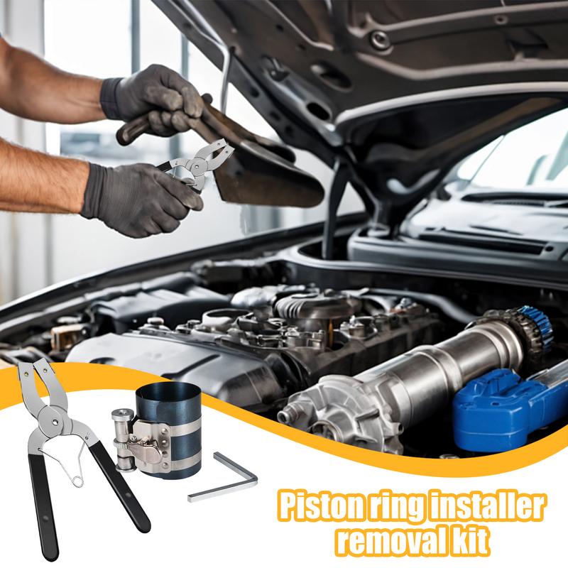 

Инструмент для компрессии поршневых колец Инструмент для установки поршневых колец Авторемонтные принадлежности С плоскогубцами Для грузовика Транспортного средства Дома на колесах Седана Автомобильный CHINA