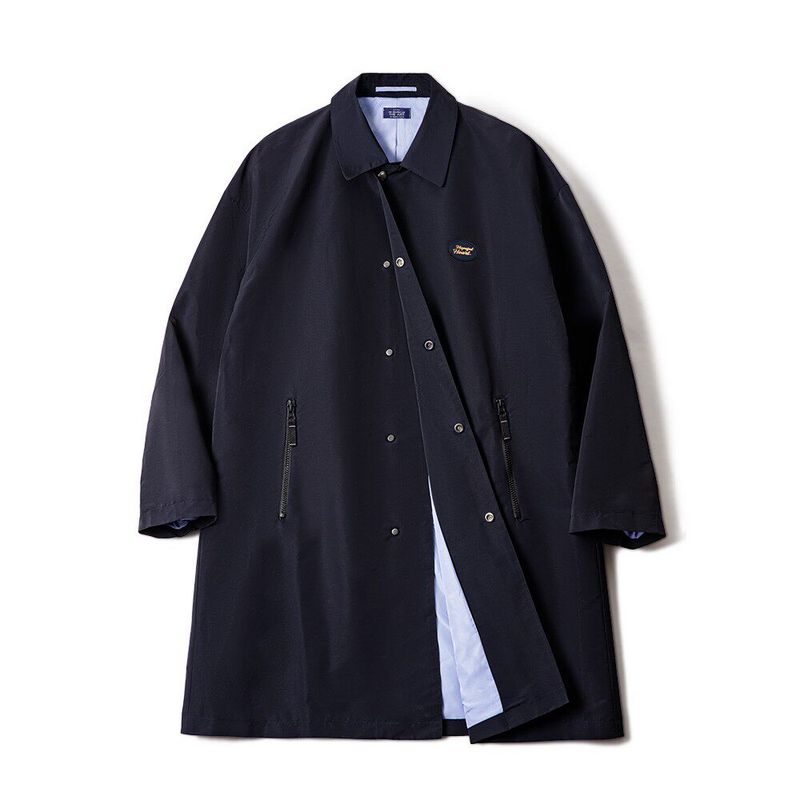 

Marden Teflon Retro Three-Proof Mid Length Long Length Parka Navy blue XL