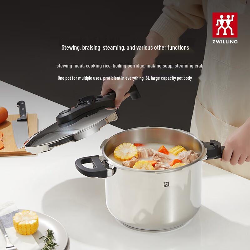 Zwilling EcoQuick II Stainless Steel Pressure Cooker