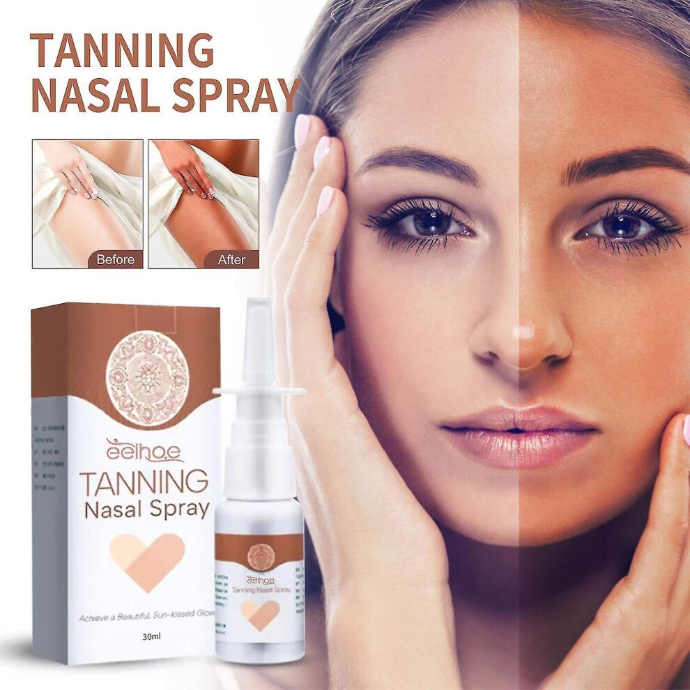 3 pezzi Spray Nasale Abbronzante, Spray Abbronzante Senza Sole, Spray Secco Abbronzatura Profonda
