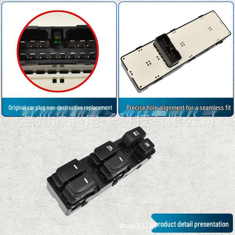 Electric Power Window Switch for Hyundai Elantra 93570-0Q000