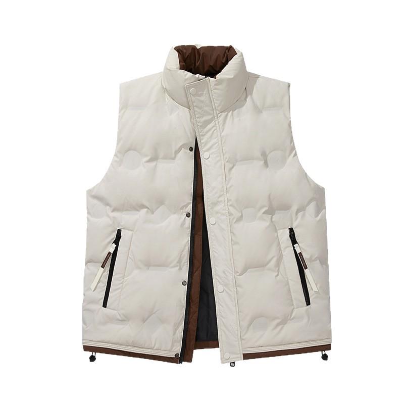 Winter Down Coat, White Duck Down Casual Versatile Loose Coat, Warm Coat Jacket