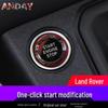 Land Rover Range Rover Crystal Start Button for One-Button Models - Non-Destructive Replacement for Land Rover Defender.