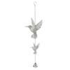 Garden Decor Hanging Wind Chime Hanging Pendant Hummingbird Wind Chimes Metal Bird Bell  Tree Decor