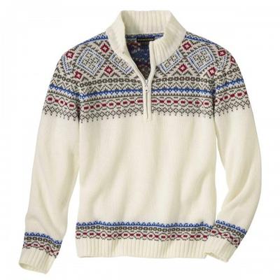 Atlas For Men Mens Patterned Jumper