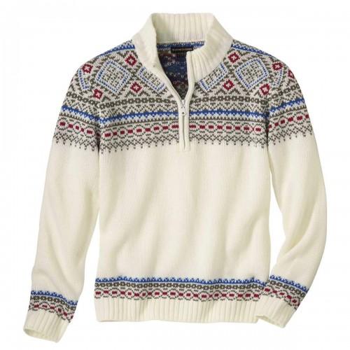 Atlas For Men Mens Patterned Jumper
