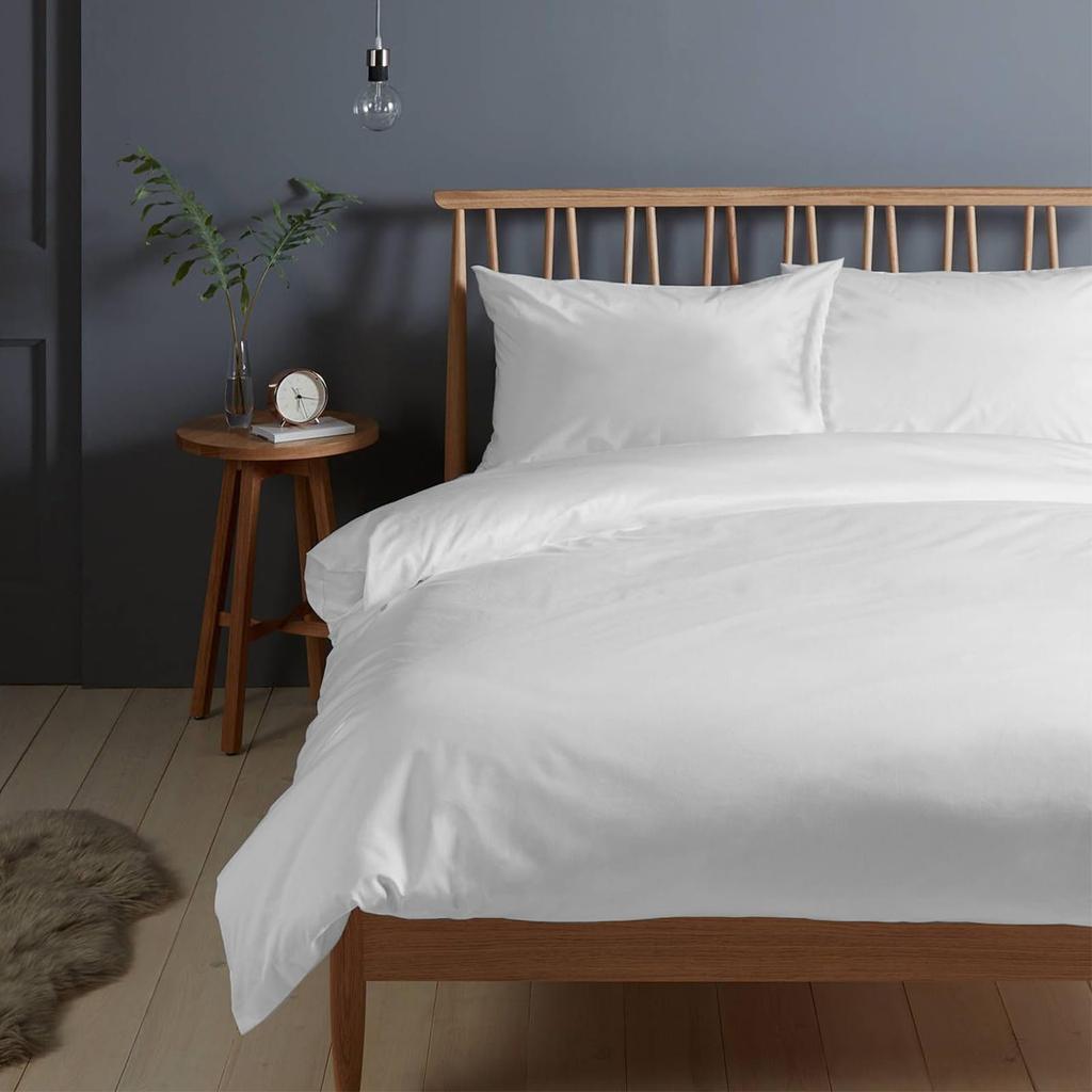 Pizuna Duvet Cover 4 Piece Set Cotton Luxury 400 Thread Count Long Staple Cotton Sateen Machine Washable Duvet Cover Set 1 Duvet Cover 1 Fitted Sheet