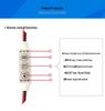 LED Single Color Mini Controller with Dimmer for 12-24V Light Strips