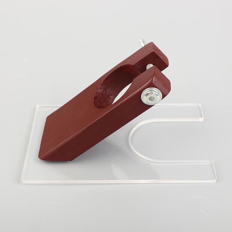 Elektrische Teppichschneiderhalterung, solide Scherführung aus Acryl für DIY-Schnitzteppich-Tufting, Home-Office-Pflegewerkzeuge, Zubehör