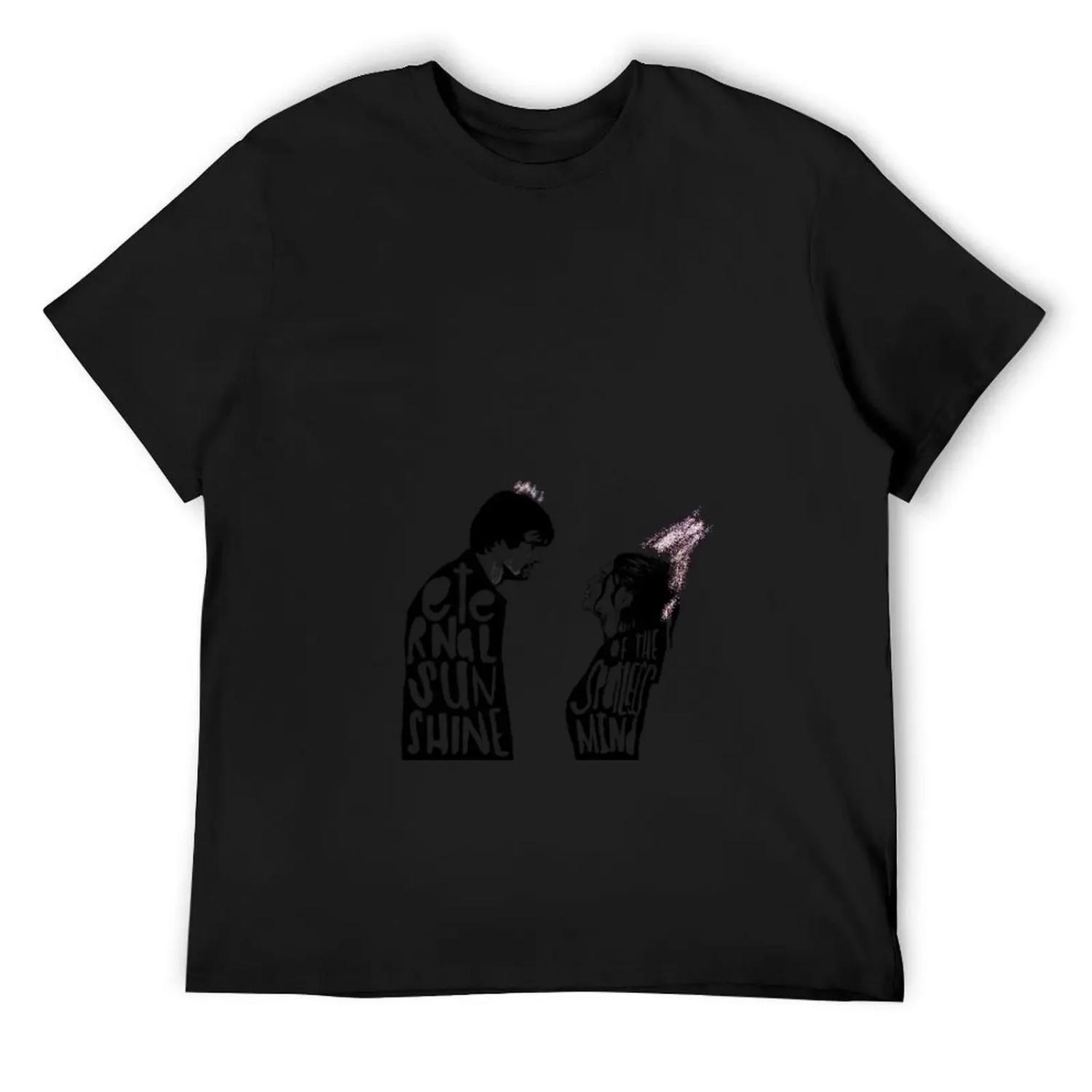 

eternal sunshine of the spotless mind love T-Shirt Clothing luxury designer blue archive shirts graphic tee men XXXXXL чорний