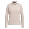 Ss25 Jacquard Golf Knit Color Block Long Sleeve Polo Shirt Women Tops JM9561