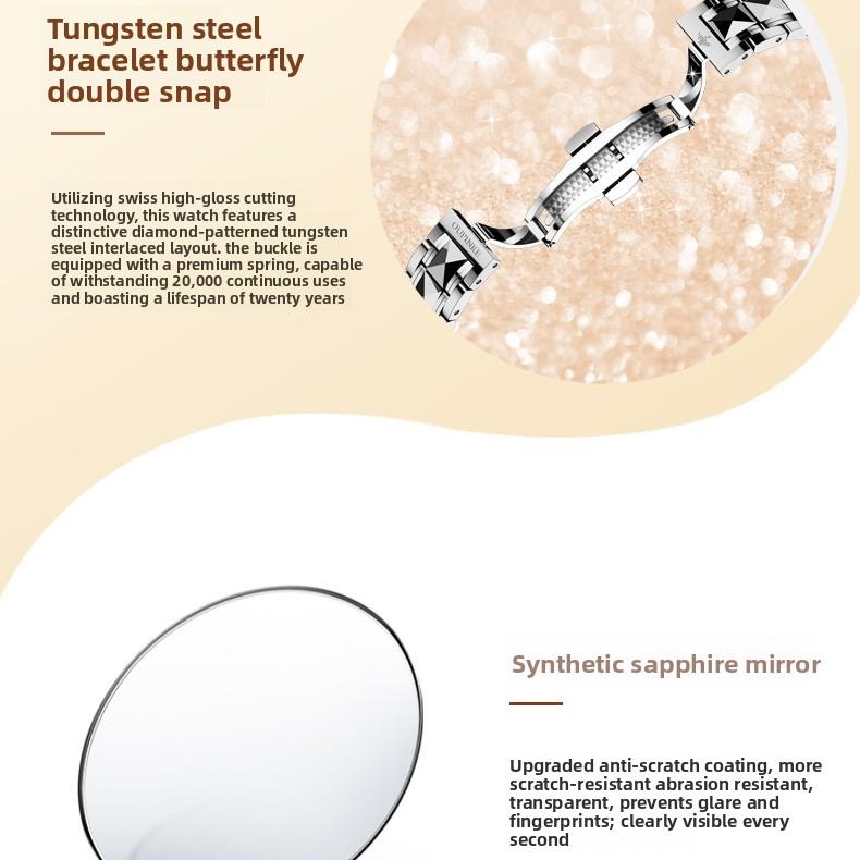 OUPINKE Women's Waterproof, Simple, Fully Automatic Mechanical Watch for Women