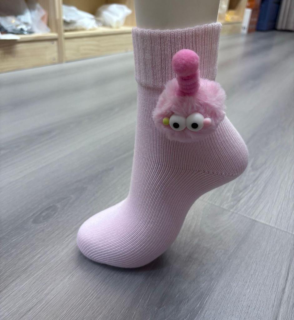3D Cute Sloth Plush Socks - Warm Crochet Animal Floor Socks for Men & Women