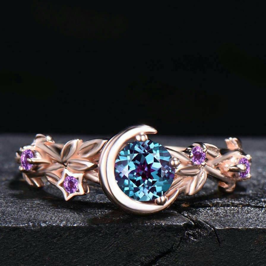 

Luxury European and American Women s Simple Flower Diamond Ring Ins Internet Celebrity Fashion Women s Ring Versatile Jewelry No. 5 розового золота