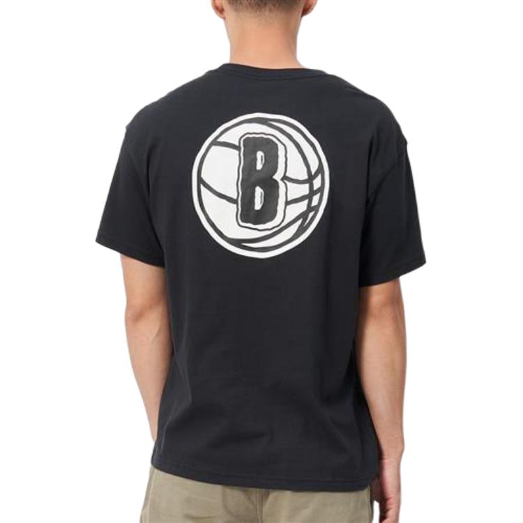 New Nike x NBA Brooklyn Nets SS24 T Shirt Men's Black FN2017-010