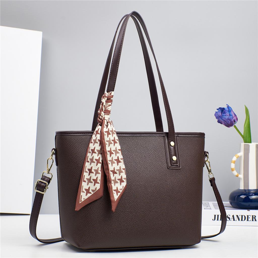 New High Appearance Level Retro Fashion Bucket Bag Western Fashion Shoulder Bag Large Capacity Cross-body Bag Women