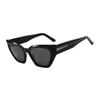 Cat'S Eye Retro Small Frame Sunglasses Street Niche Sunglasses Exaggerated Wear Plain Glasses
