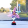 Car Decoration Car Color Small Windmillcar Interior Decorationrotating with the Wind Motorcycle Electric Car Windmill Decoration