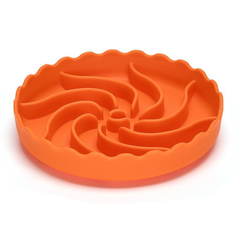 Dog Slow Eating Bowl Food-grade Silicone Pet Dog Bowl Large Dog Anti-choking Bowl