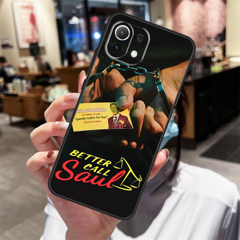

Better Call Saul Case For Xiaomi Mi 12T 11T Pro 13 11 12 Lite Cover For POCO X3 X5 Pro F5 M5 F3 F4 X4 GT Mi 11T (11T Pro)