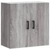 VidaXL Wall Cabinet Sonoma Grey 60x31x60 Cm Engineered Wood 829970