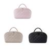 Water-Resistant Handheld Cosmetic Bag Multiple Pockets Make Up Pouch Bag Toiletry Bag  Vacation