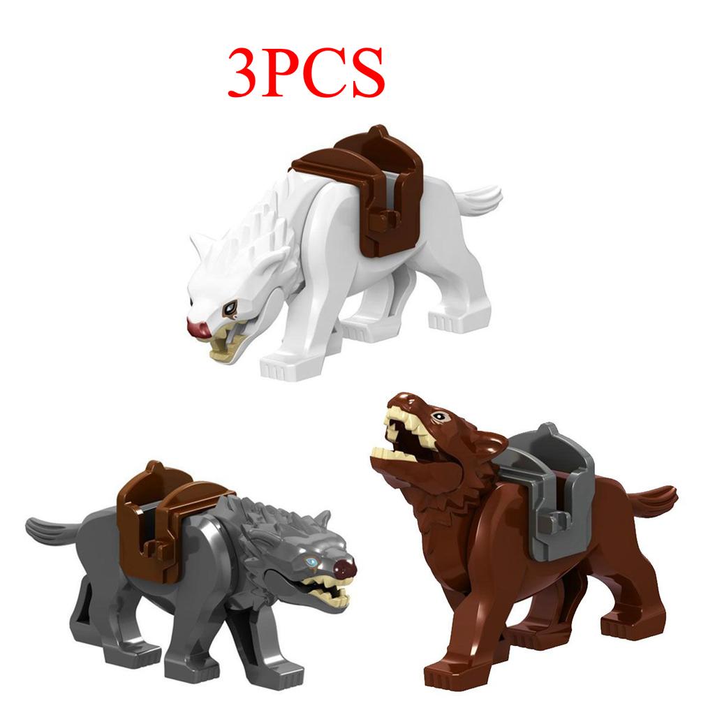 The Zoo Model African Elephants Camel Deer Crocodile Leopard Animal Building Blocks Educational Games Figure Brick Toys Kid B03