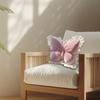 Butterfly Decorative Pillow Back Cushion Ornament, 19.69''x15.75'' Waist Support Sofa Throw