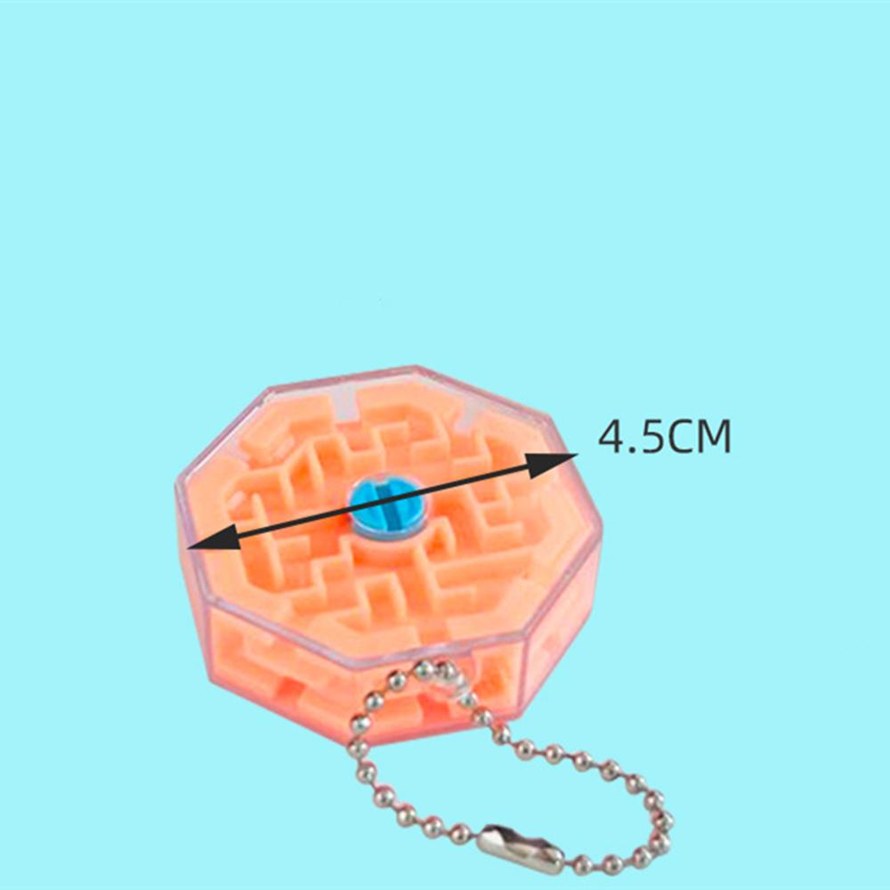6 Stück Spaß mit Schlüsselanhänger 3D Stereo Perlen Labyrinth Spielzeug Kinder Geburtstagsfeier Geschenk Werbegeschenk Spiel Gastgeschenk Piñata Karneval Kinderpreise