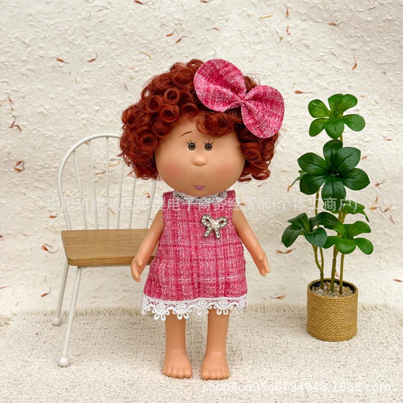 24cm Spanish Mia Potato Doll Dress-Up Set with Plush Outfit