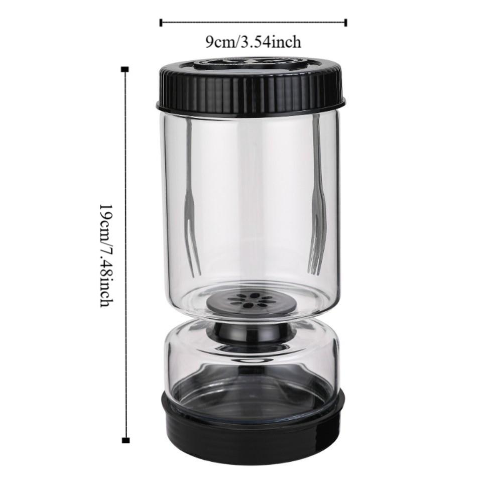Perforated Pickle Olive Container Hourglass Shape Vegetable Dehydrator Jar Canned Fruit