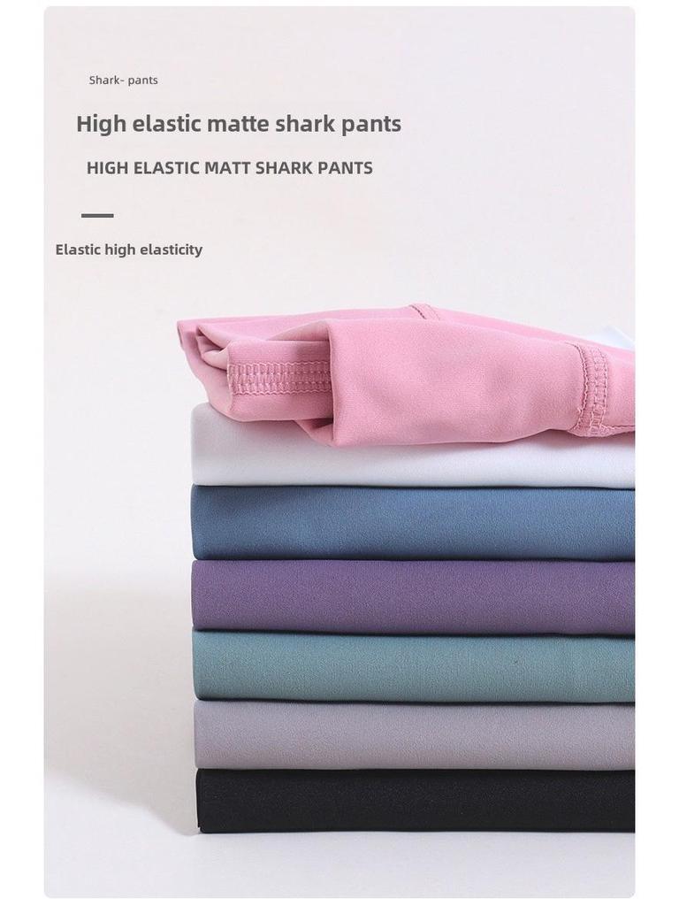 Cienkie legginsy dziewczęce do noszenia na zewnątrz: Barbie, Rekin, Spodnie do jogi na wiosnę i jesień dla dzieci