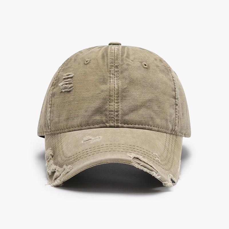 High-Quality American Washed Women'S Soft-Top Baseball Cap Light Board Face Small Cap Men'S Sunscreen Cap