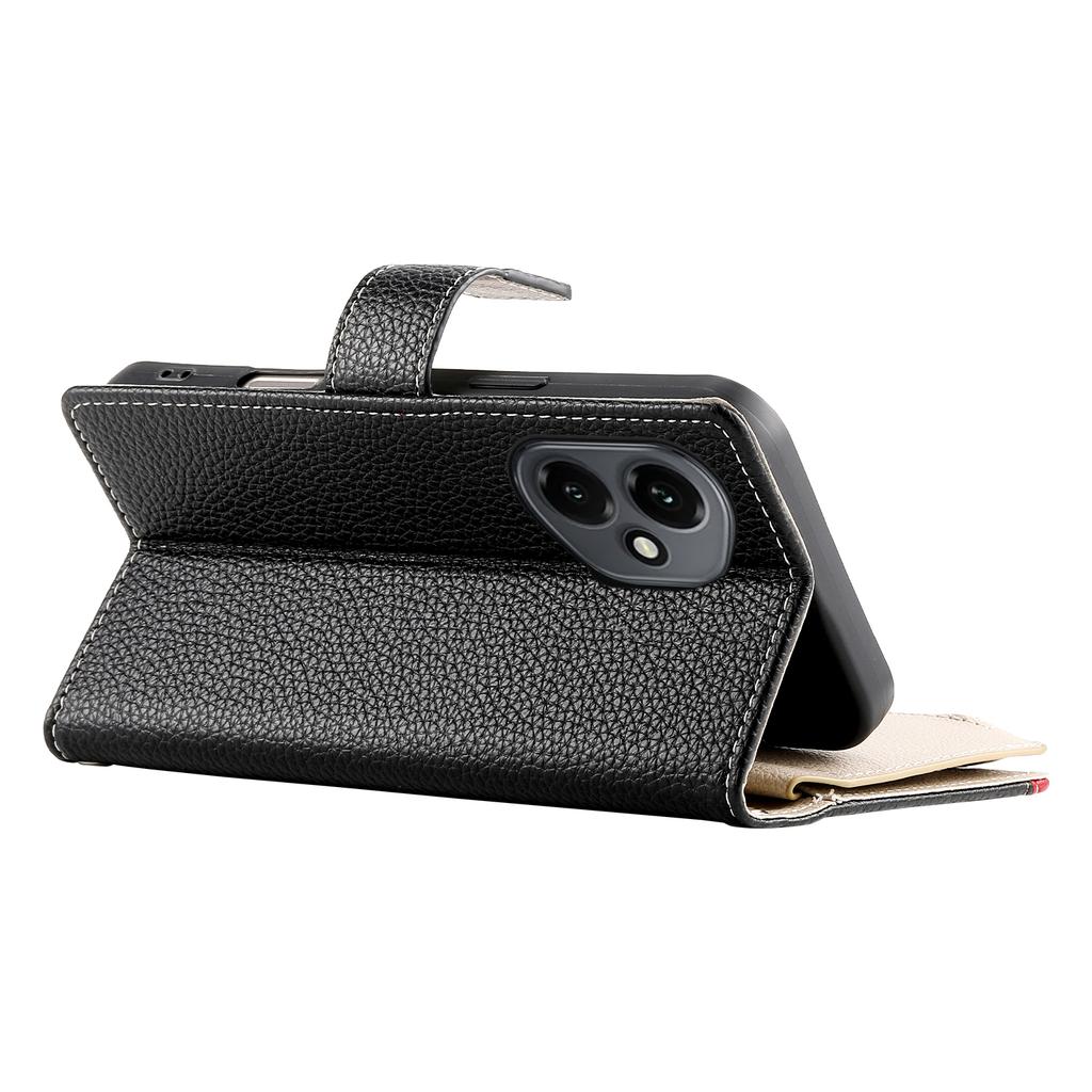 עבור Honor 400 5G (גלובלי) ארנק רוכסן נרתיק צבעוני עור כיסוי טלפון פליפ עם רצועות