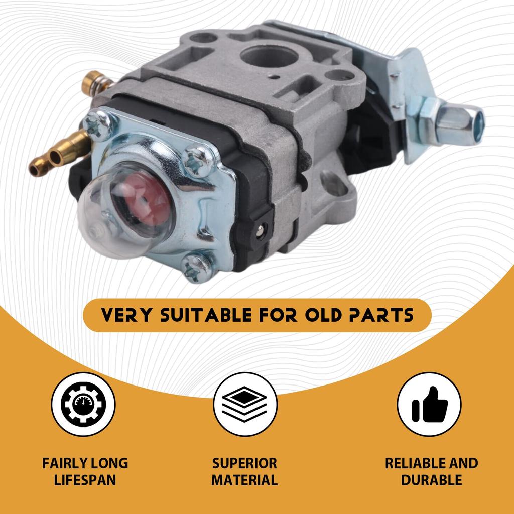 Ahvqevn Carburetor TL23 TL26 TU26 Carburetor MP11 34 36F Carburetor Compatible with Lawn Mower 186