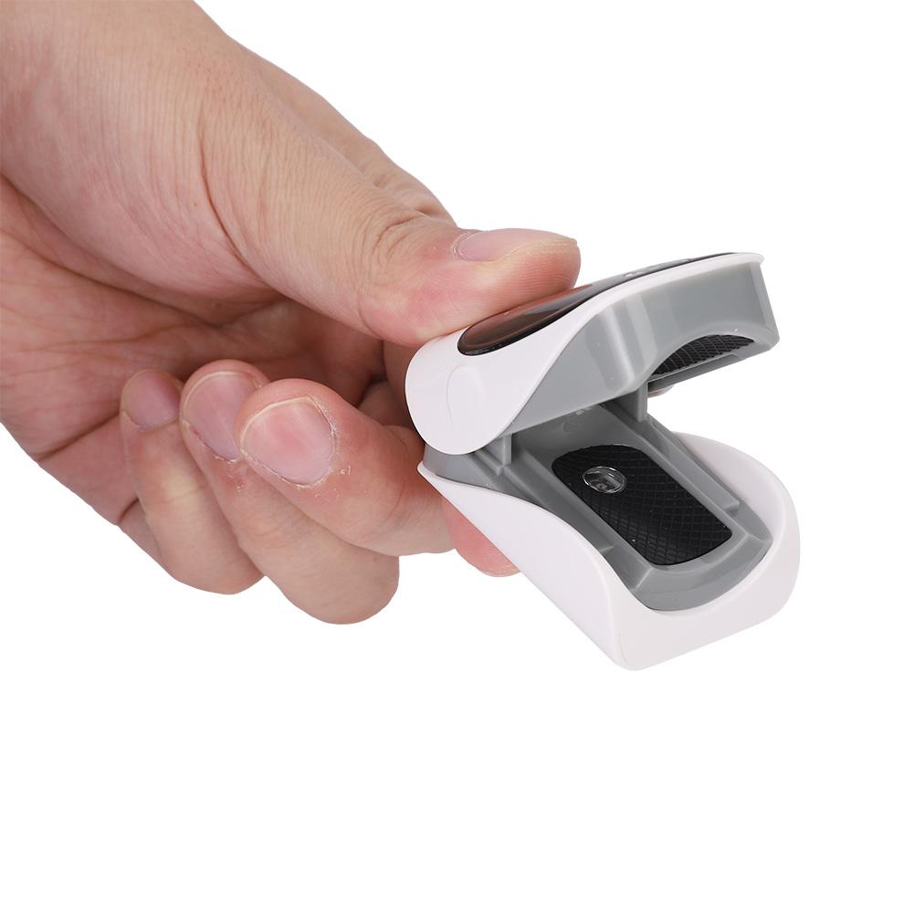 0,96 calowy Pulsoksymetr Palcowy Miernik Saturacji Krwi Tlenem Tester Oksymetrii Monitor Tętna Szary