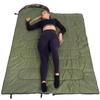 Sac de couchage - SPRINGOS - Momie - 100% polyester - Camping - Multicolor