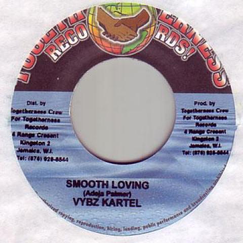 

7inch Record VYBZ KARTEL - Smooth Loving Togetherness 2004 Jamaica Reggae, Ska & Dub