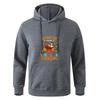 Long Sleeve Black Gray Teens Autumn Hooded Sweatshirt Hoodie Sportswear