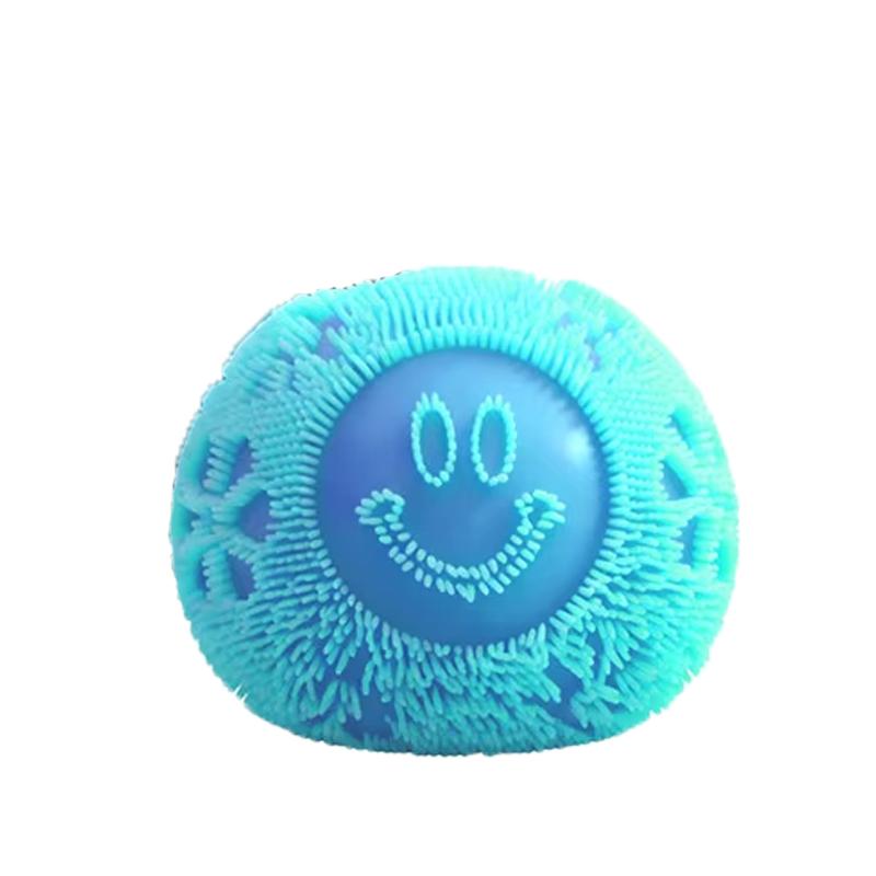Hot Nee Doh Fuzz Ball Stress Ball Blind Box Soft Fluffy Squeeze Toys Anti-Anxiety Squishy Ball Portable Office Relaxing Gift