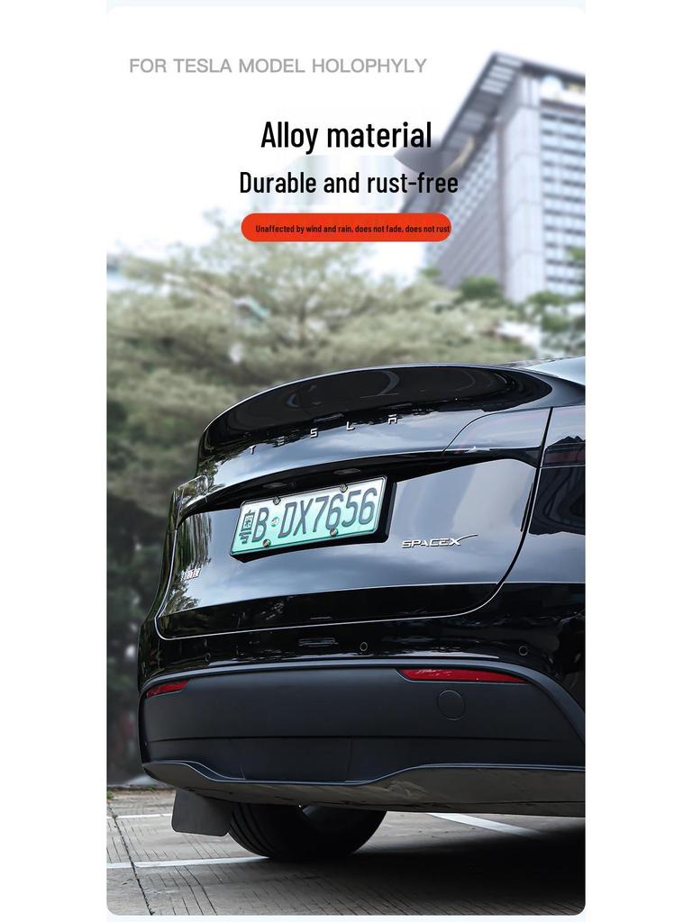 Tesla Model 3/Y/YL Rear Tail Metal Lettering Badge Sticker Accessories