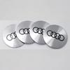 4pcs 56mm Car Wheel Center Hub Cap Badge Logo Emblem Decal Wheel Sticker For Audi A3 A4 A5 A6 Q3 Q5 Q7 TT